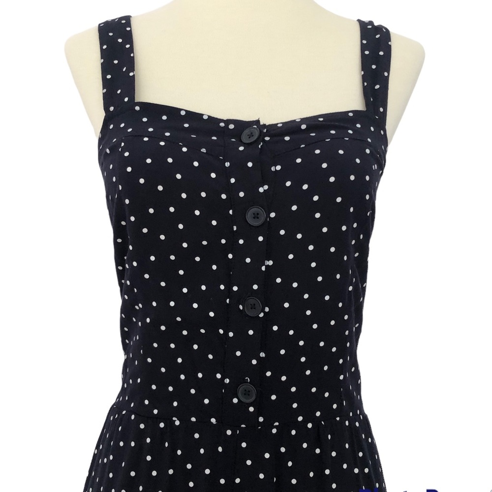 NWT- Loft Navy & White Polka Dot Jumper - Picture 5 of 10